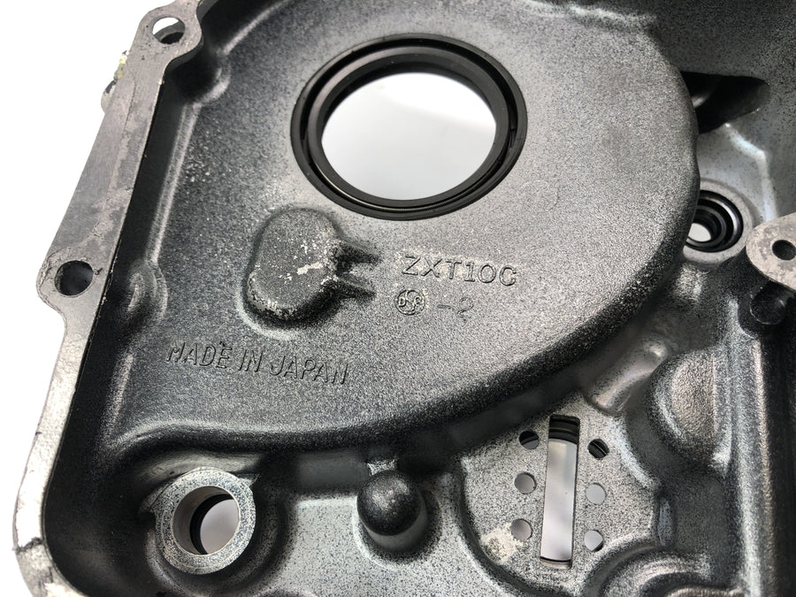 Kawasaki GPZ 1100 ZXT10E [1997] - Bloque de motor de cubierta de la carcasa de la tapa del motor