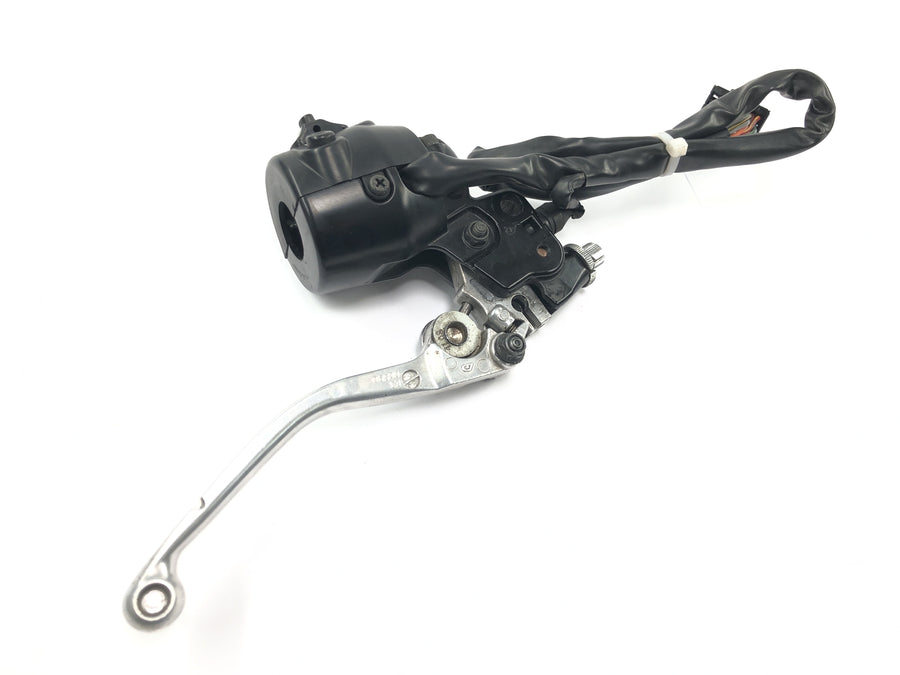 Triumph Bonneville T100 986MF [2012] - Fijación manillar izquierda Fijación embrague interruptor manillar maneta embrague