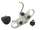 KTM 690 SM Prestige [2007] - Puente de la bifurcación en la parte superior con bloqueo de bloqueo de encendido Cubierta de bloqueo de encendido-1