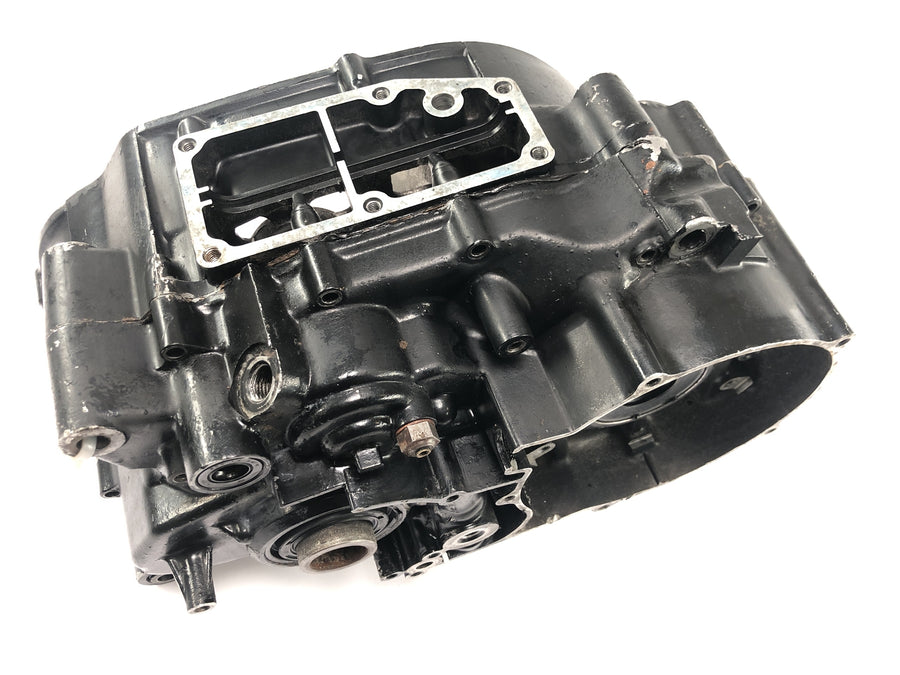 Yamaha XT 500 1U6 [1981] - carcasa del motor bloque del motor mitades de la carcasa del motor