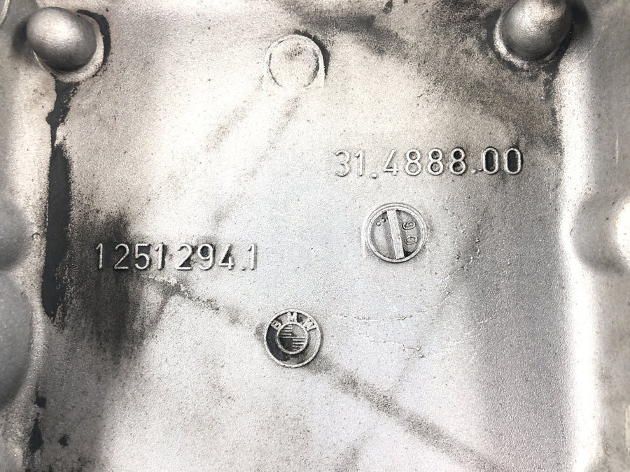 BMW R 100 GS 247E [1991] - Cárter de aceite, tapa del motor, depósito de aceite, parte inferior, refrigeración por aletas