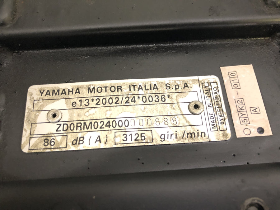 Yamaha MT 03 RM02 [2007] - Chasis chasis principal con papeles