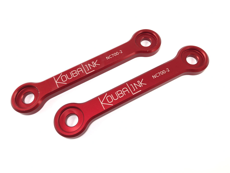 Honda CTX - kit de descenso chasis palanca de descenso rojo 33,7 mm