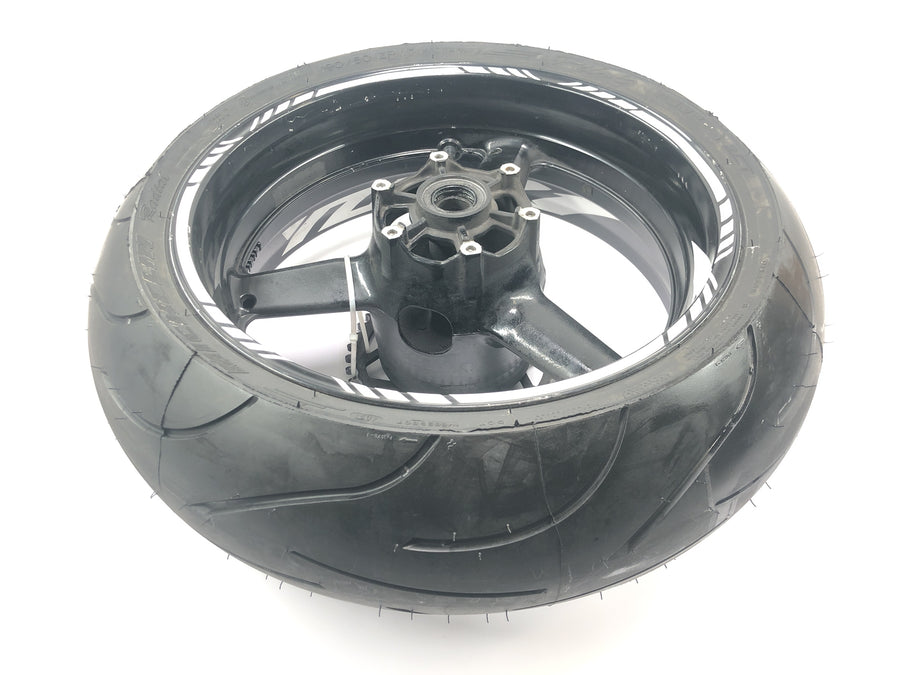 Yamaha YZF R1 RN04 [2001] - llanta trasera llanta completa con rueda de cadena 17 pulgadas 17x6.00"