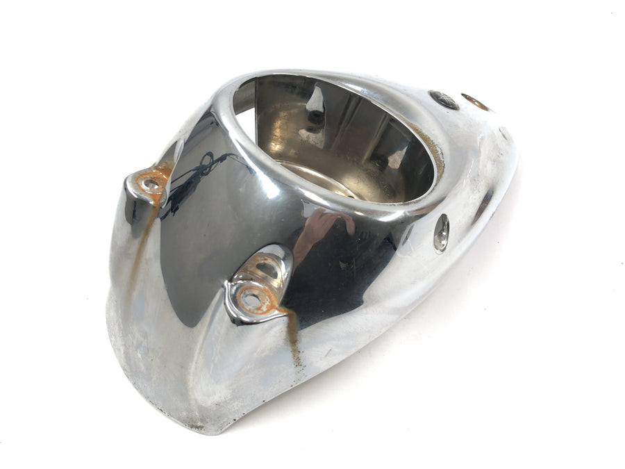 Yamaha XVS 650 Drag Star VM03 [2001] - Cobertura de cromo de cobertura de la carcasa delanteros