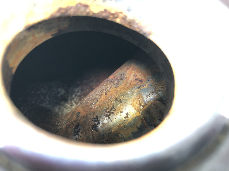 Kawasaki Z 1100 KZZ10A [1984] - Tanque de gasolina Tanque dentro de Rusty