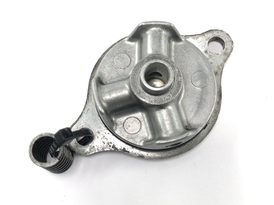 Honda CRF 450 R [2007] - Tapa filtro de aceite con tapa motor de resorte