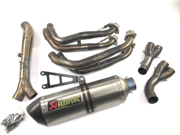 Suzuki GSX R 1000 WVB6 K6 [2006] - sistema de escape Sistema completo Akrapovic silenciador trasero
