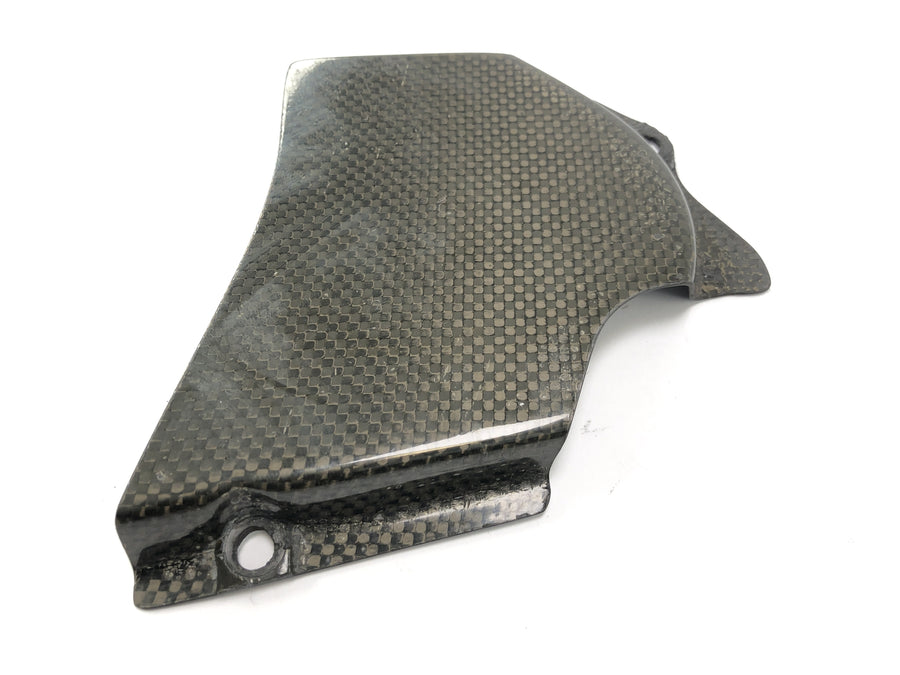 Ducati 999 H4 [2003] - Cobertura de la rueda dentada. Cambio de carbono