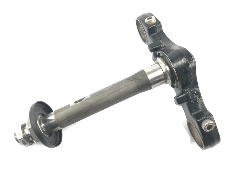 Triumph Bonneville T100 986MF [2012] - Puente inferior de la horquilla, abrazadera de la horquilla del puente del cabezal de dirección