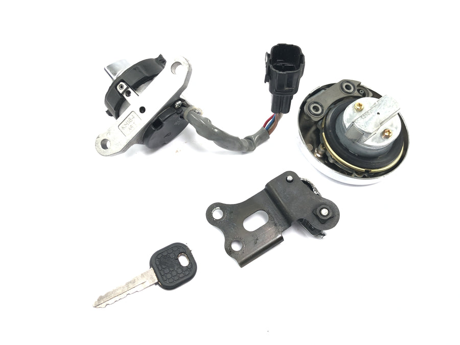 Kawasaki VN 1600 Classic VNT60A [2007] - Juego de cerraduras cerradura encendido tapa depósito cerradura casco