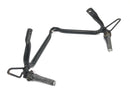 Sachs ZX 125 [1998] - sistema de reposapiés del pasajero par de soportes de reposapiés del pasajero trasero-1
