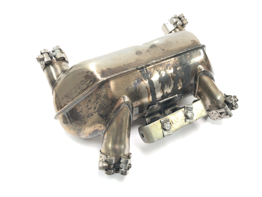 Moto Guzzi V10 Centauro [1998] - Pieza central colector escape silenciador delantero