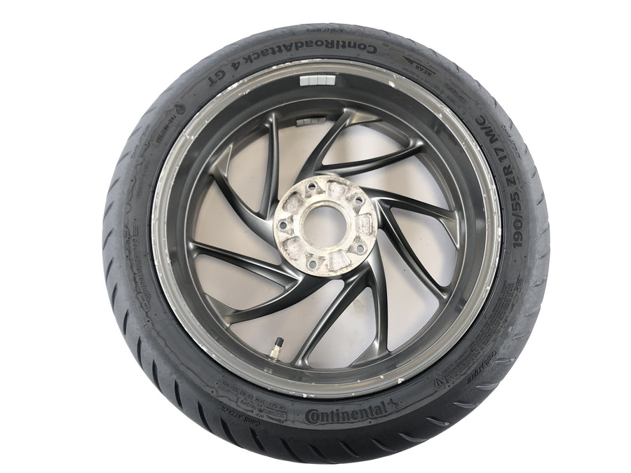 BMW K 1300 S K12S [2010] - Rimado de la rueda trasera detrás de 190 55 ZR17 DOT1223
