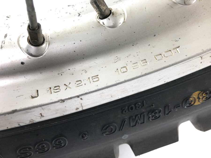Honda XR 600 R PE04 [1992] - Llanta trasera rueda de radios 2,15 x 18 pulgadas