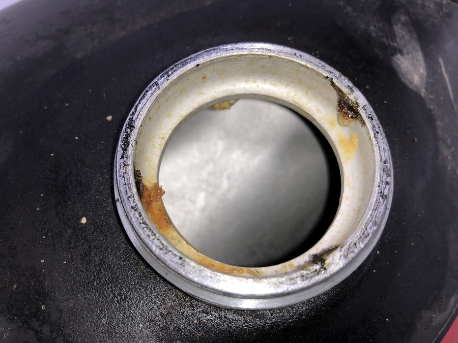 Yamaha XT 500 1U6 [1981] - Tanque de gasolina Tank Aluminium