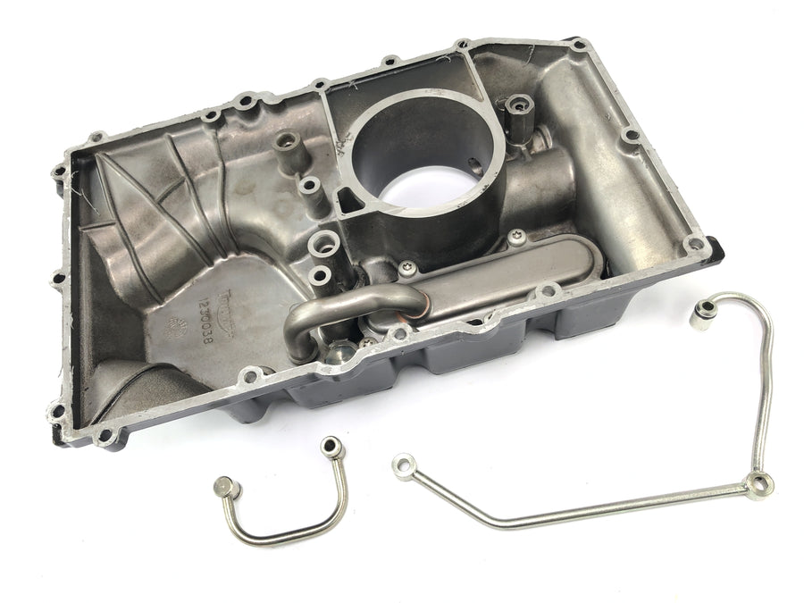 Triumph Daytona 900 T300 [1993] - Tapa del motor del motor de la cubierta del motor de la bañera de aceite debajo