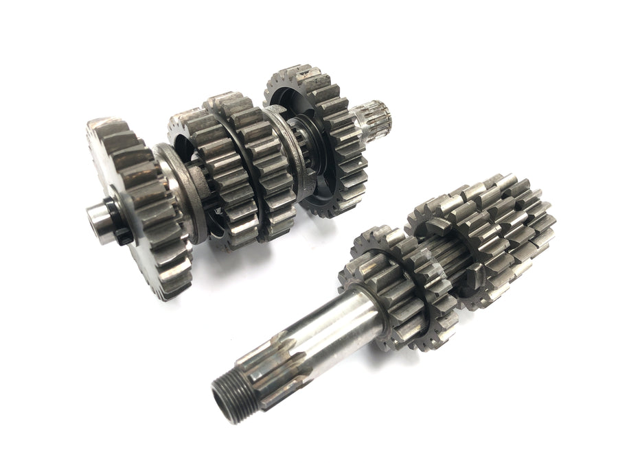 Suzuki RM Z 250 RJ41A [2007] - Juego de engranajes de transmisión ejes de transmisión ruedas dentadas
