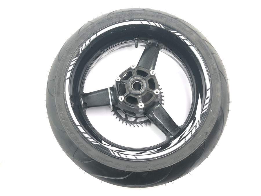 Yamaha YZF R1 RN04 [2001] - llanta trasera llanta completa con rueda de cadena 17 pulgadas 17x6.00"