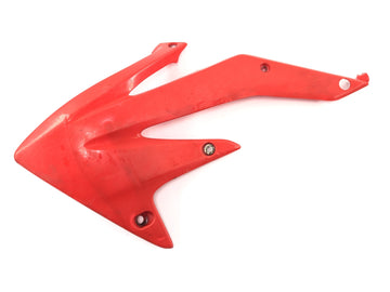 Honda CRF 450 R [2007] - Carenado depósito panel lateral izquierdo plastico rojo