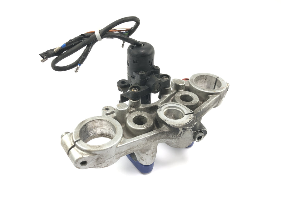Sachs ZX 125 [1998] - Abrazadera superior para horquilla, soporte para manillar con cerradura de encendido