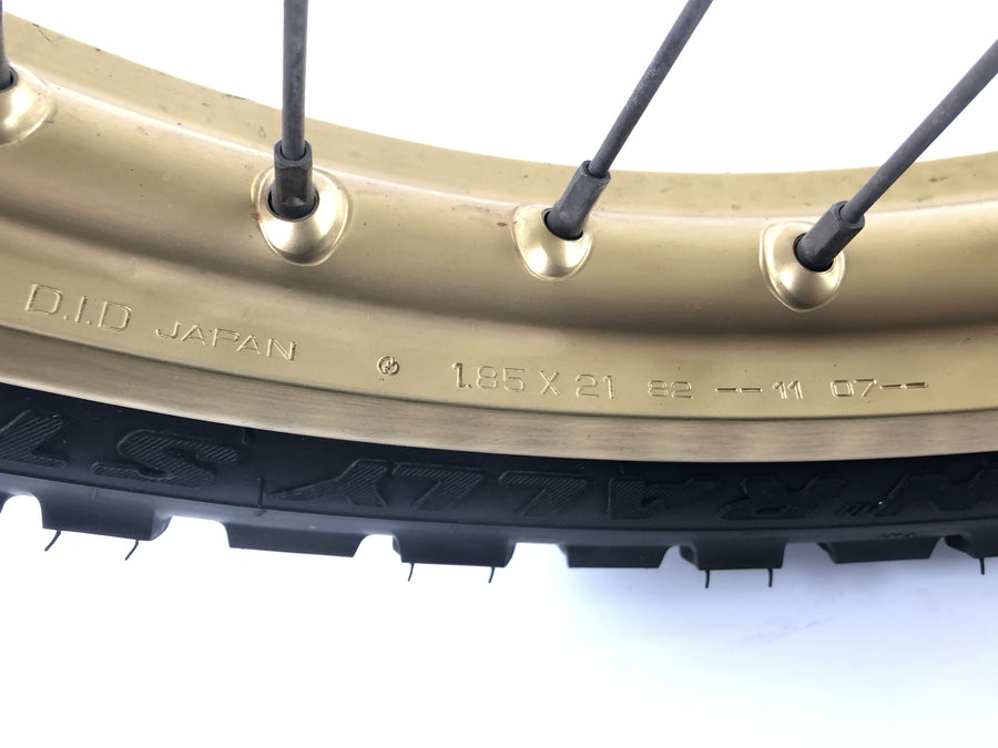 Honda NX 650 RD08 [1995] - Rueda de la rueda delantera Rueda delantera de 21 pulgadas Dot