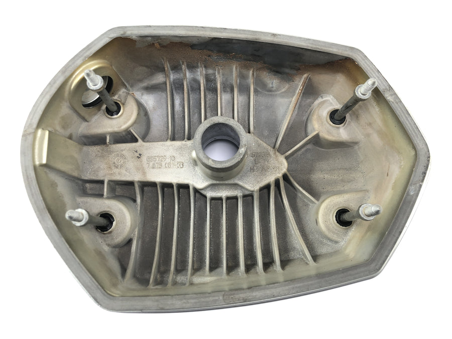 BMW R 1200 R R1ST [2008] - tapa válvula tapa culata izquierda plata magnesio