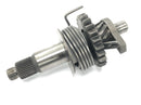 Sachs ZX 125 [1998] - Eje de arranque Eje de arranque con muelle de retorno de engranaje-1