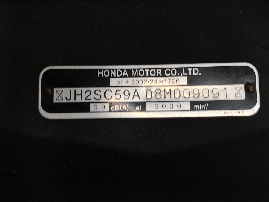Honda CBR 1000 RR SC59 [2008] - Bastidor principal con papeles