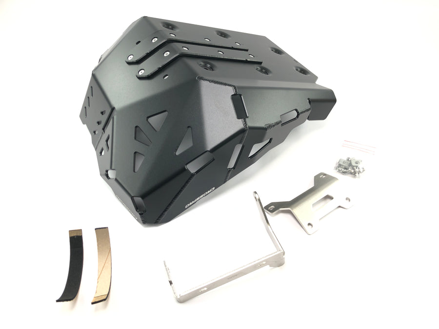 Aprilia Tuareg 660 - Cross Pro protección motor protección contra empotramiento cubrecárter motor aluminio