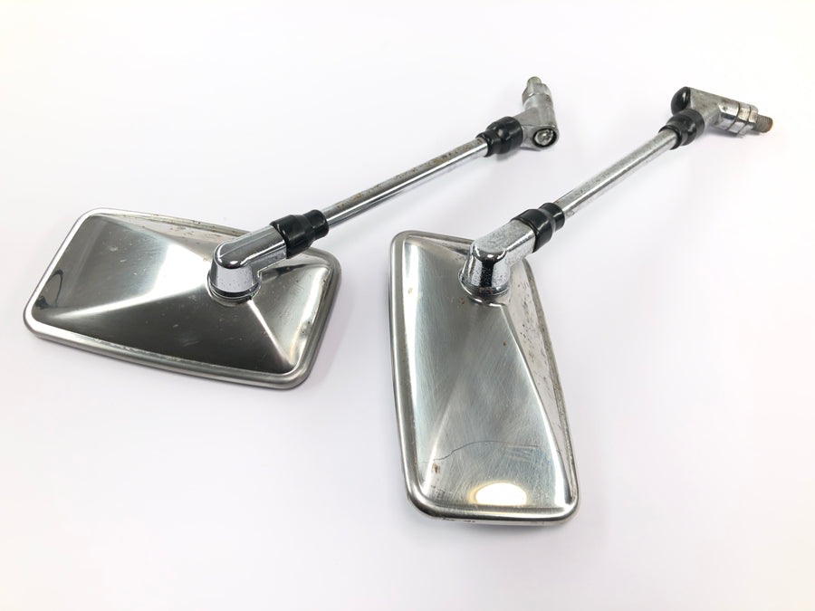 Yamaha XJR 1300 RP02 [2000] - Espejo retrovisor exterior cromado rectangular par