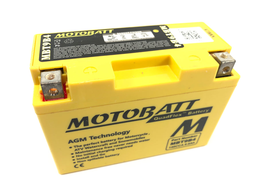 Varios modelos - batería AGM batería de arranque QuadFlex MBT9B4 sin mantenimiento