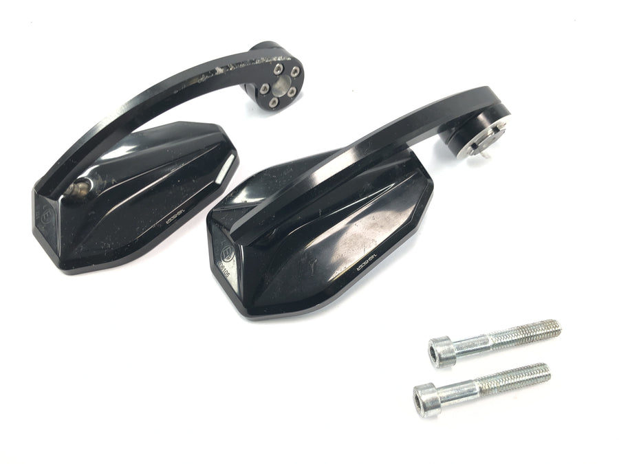 Yamaha MT 03 RM02 [2007] - Espejo extremo manillar espejo retrovisor conjunto delantero negro