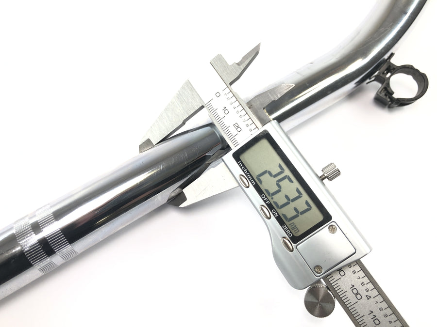 Yamaha XV 1600 Wild Star VP08 [2002] - Manillar de acero manillar tubular cromado 25mm