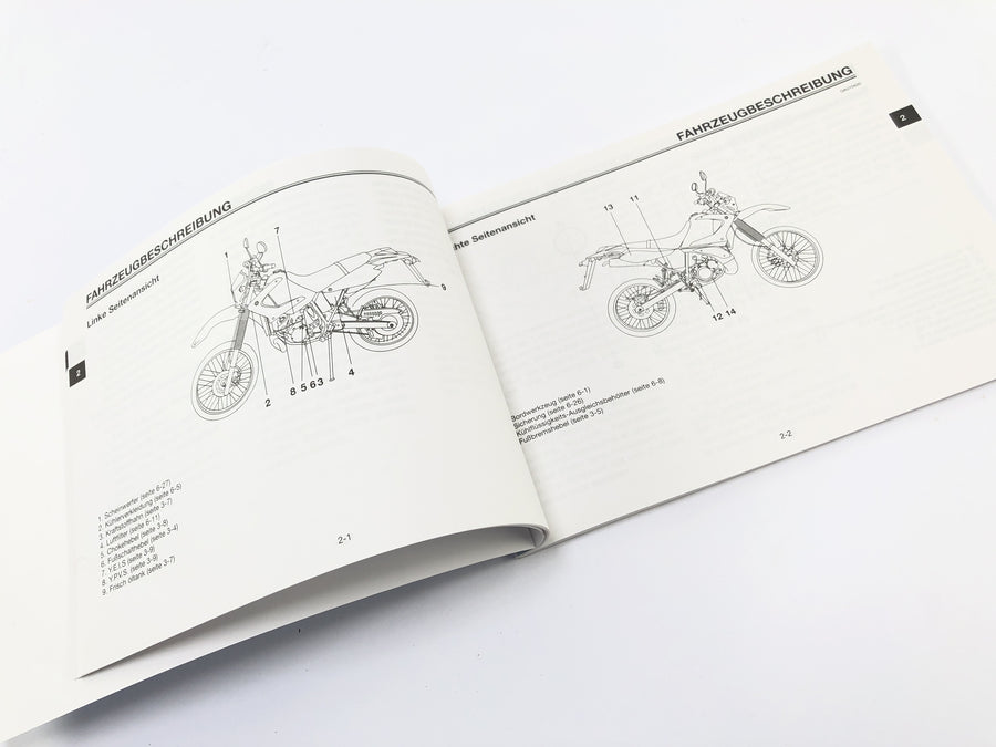 Yamaha DT 125 DE06 [2005] - Instrucciones de operación