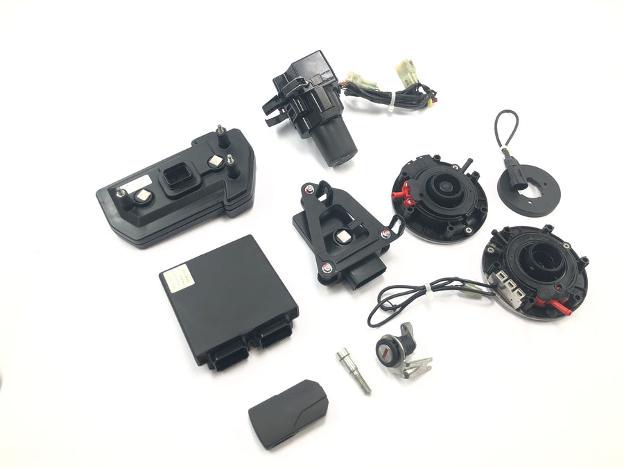 Ducati Multistrada 1200 S Touring [2009] - Conjunto de bloqueo cerradura de encendido inmovilizador sensor velocímetro ECU