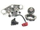 Yamaha XJR 1200 4PU [1996] - puente de horquilla superior con cerradura de encendido, bloqueo de la tapa del depósito-2