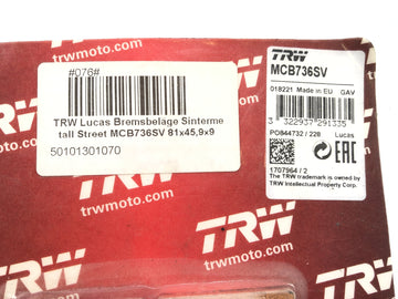 BMW K 1300 R K12S [2014] - Totas de freno como nuevas - 0