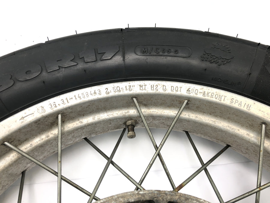 BMW R 100 GS 247E [1991] - llanta trasera rueda de radios 2,50 x 17"