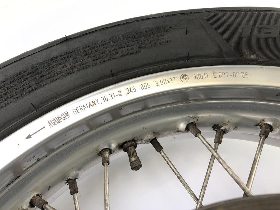 BMW F 650 GS Dakar [2007] - Rimbre de la rueda trasera detrás