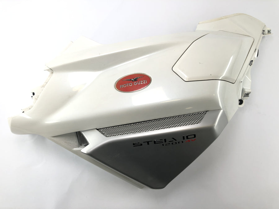 Moto Guzzi Stelvio 1200 4V [2009] - Deslizamiento lateral de limpieza a la izquierda