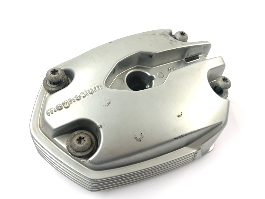 BMW R 1200 GS R12 K25 [2004] - tapa válvulas tapa culata izquierda tapa motor magnesio