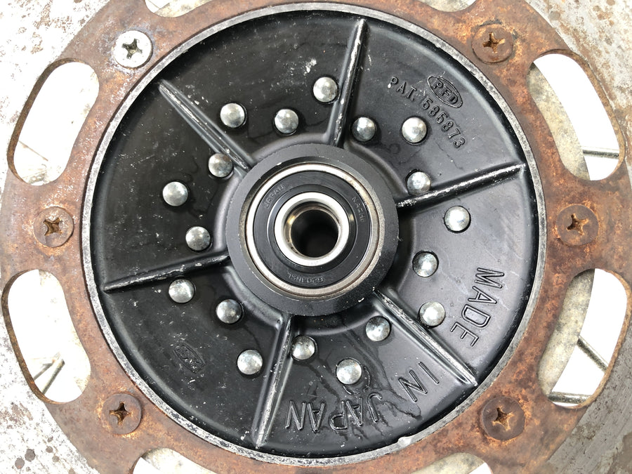 Kawasaki KX 250 [1982] - rueda de radios de la rueda delantera 1.60 x 21 "