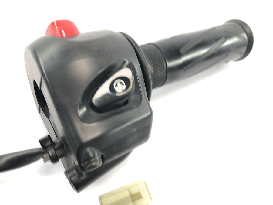 Yamaha MT 03 RM02 [2007] - Puño del acelerador puño del acelerador derecho caja del interruptor killswitch