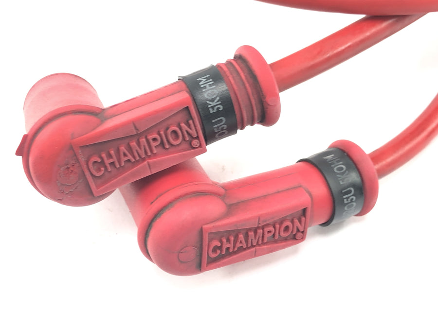 Moto Guzzi V11 Sport [1999] - Cable de encendido cable de encendido conector de bujía Champion rojo