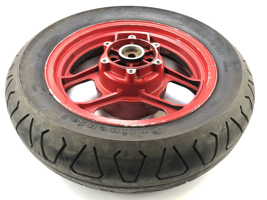 Kawasaki GPZ 1000 RX [1987] - Hinterrad Rim Rad 3.50 x 16 "Rojo