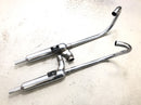 Kawasaki W 650 EJ650A [1999] - Sistema de escape, potenciómetro, sistema de escape múltiple izquierdo y derecho-2