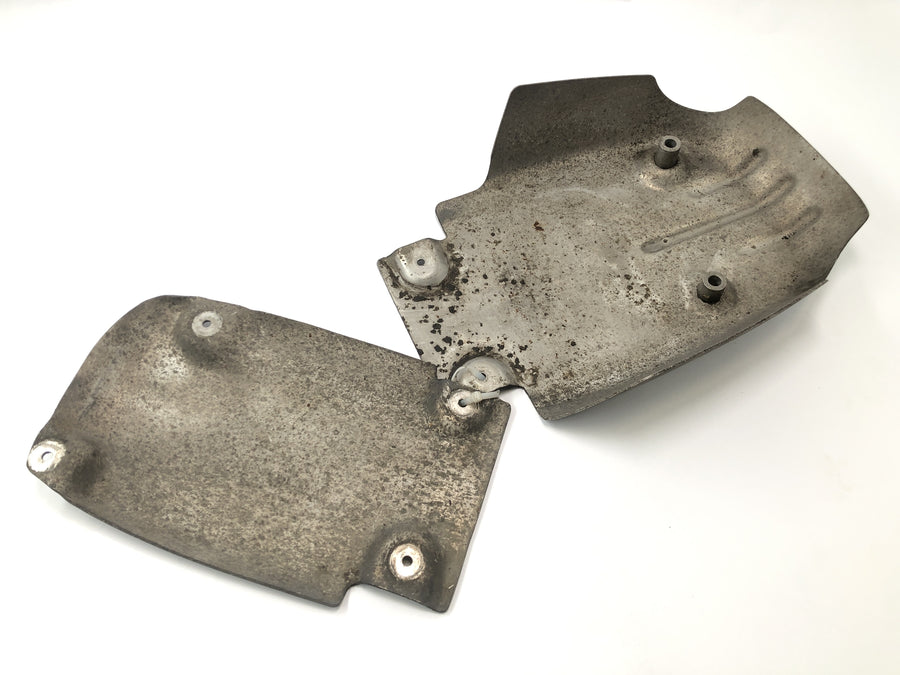 BMW R 1150 GS R21 [2002] - Protección contra empotramiento Placa de protección del motor de aluminio