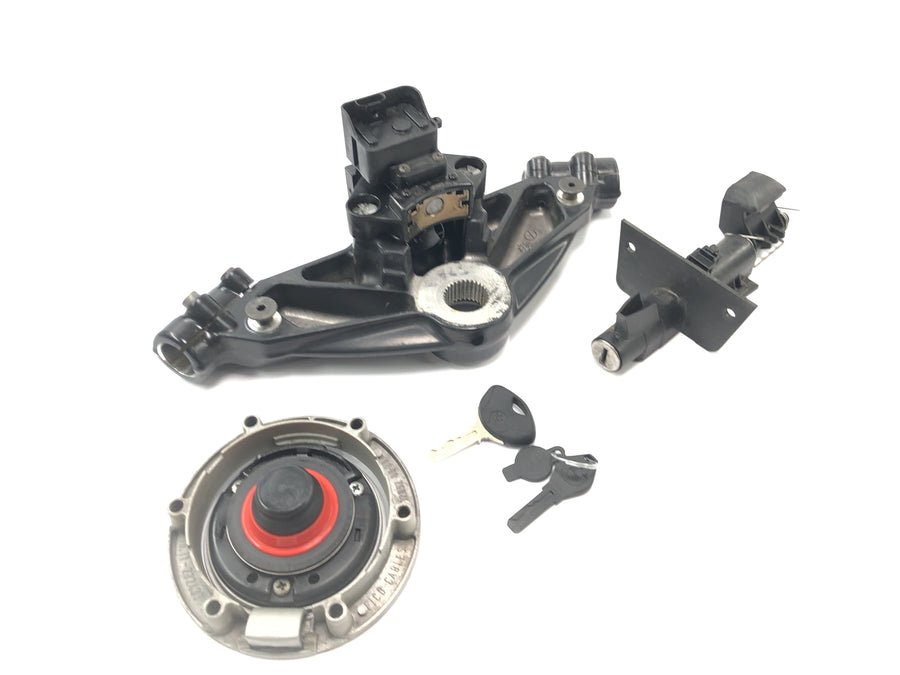 BMW K 1200 S K12S [2004] - Juego de cerradura para puente superior de horquilla con cerradura de encendido, cerradura de depósito