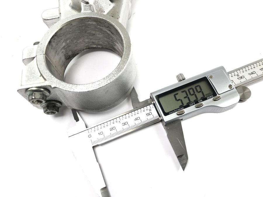 SWM RS 125 R B2 [2020] - Puente inferior de la horquilla, pieza inferior del cabezal de dirección, abrazadera de la horquilla delantera